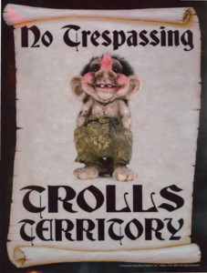 No Trespassing, Trolls Territory Poster No Trespassing, Trolls Territory Poster